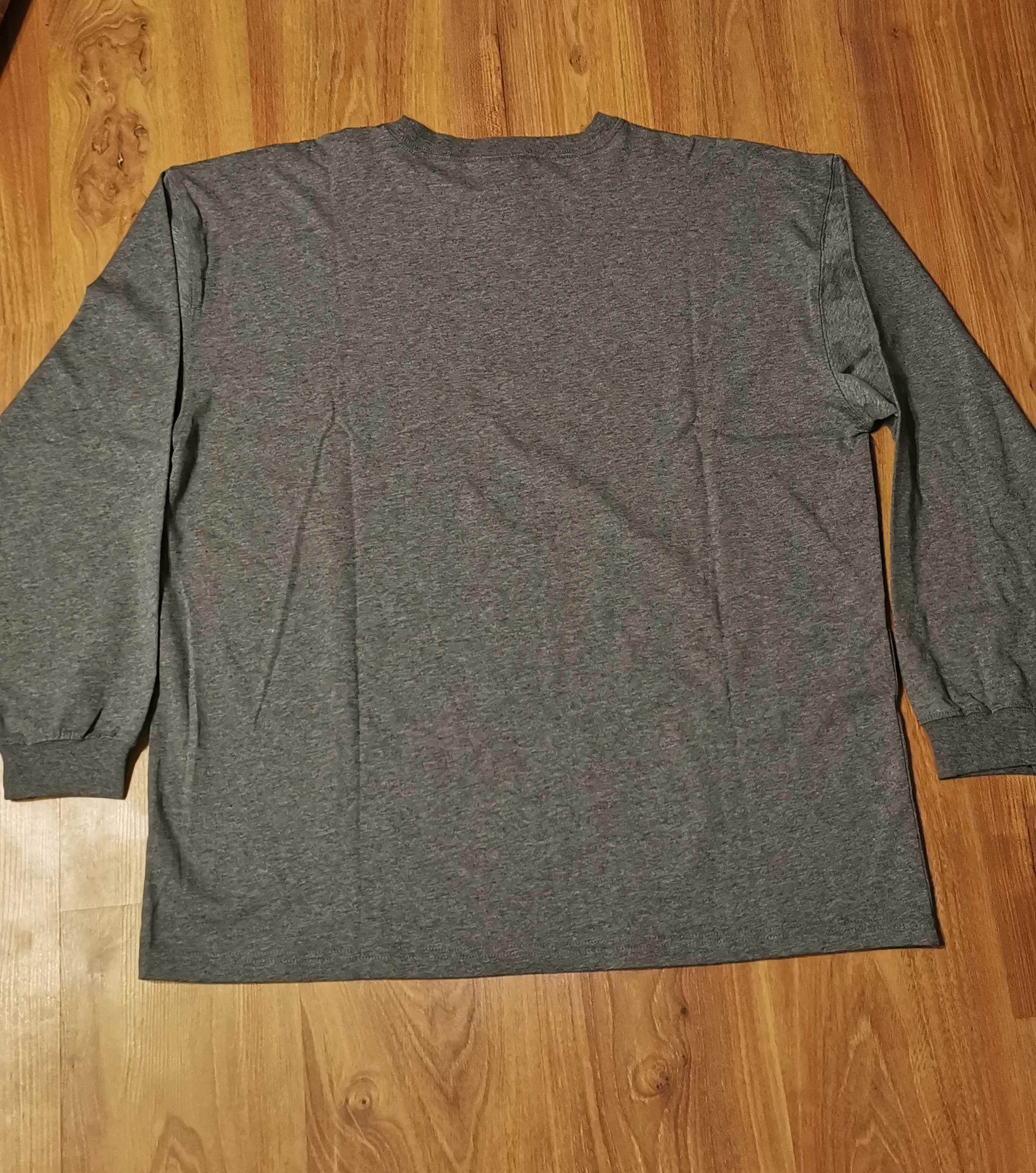 Bluza maneca lunga,nou (eticheta), bumbac (mai gros), licenta,mar. XL