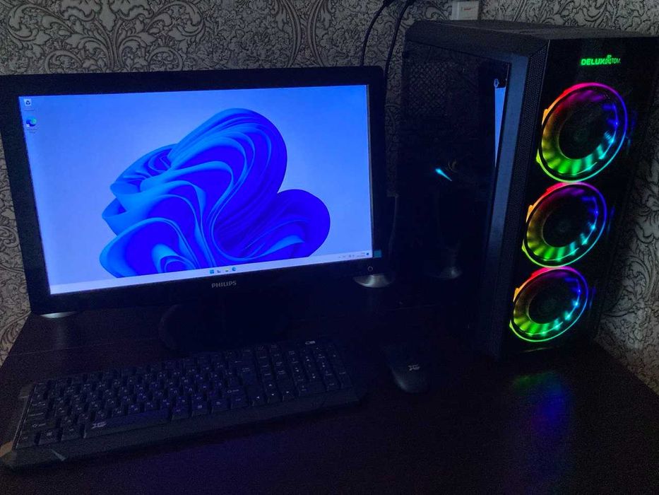 Компьютер для работы и игр в отличном состоянии