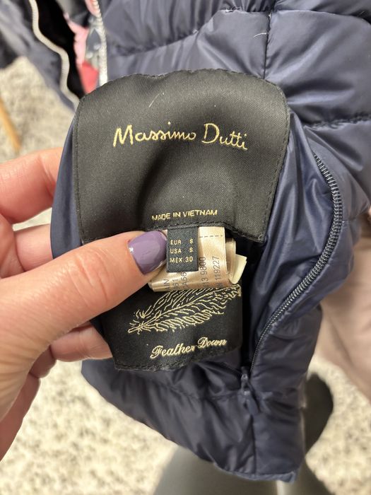 Пухено двулицево яке Massimo Dutti, S размер