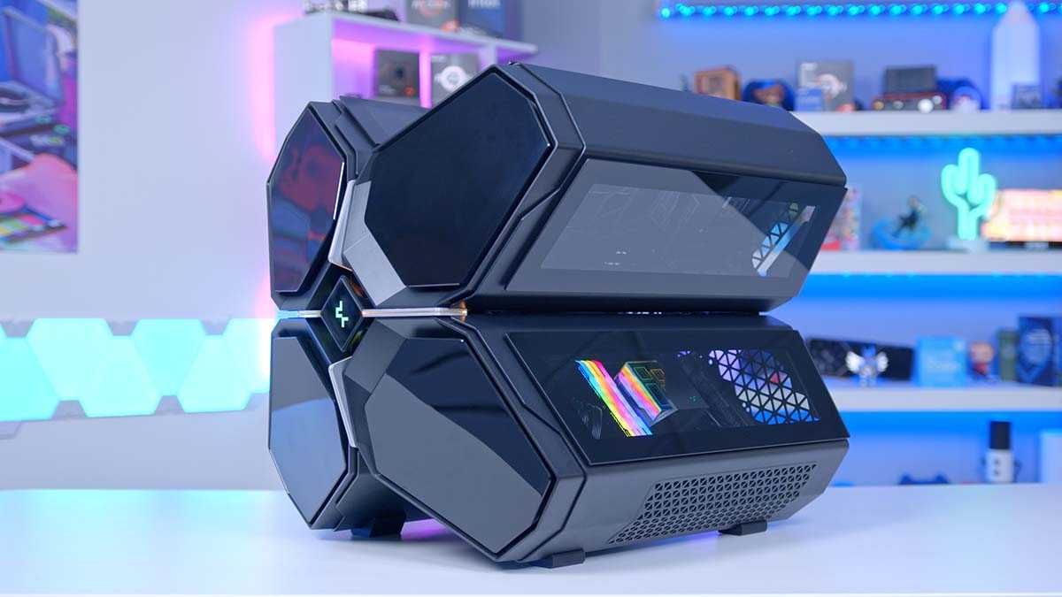 Корпус Deepcool QUADSTELLAR INFINITY — Легенда Среди Кейсов | Новый!
