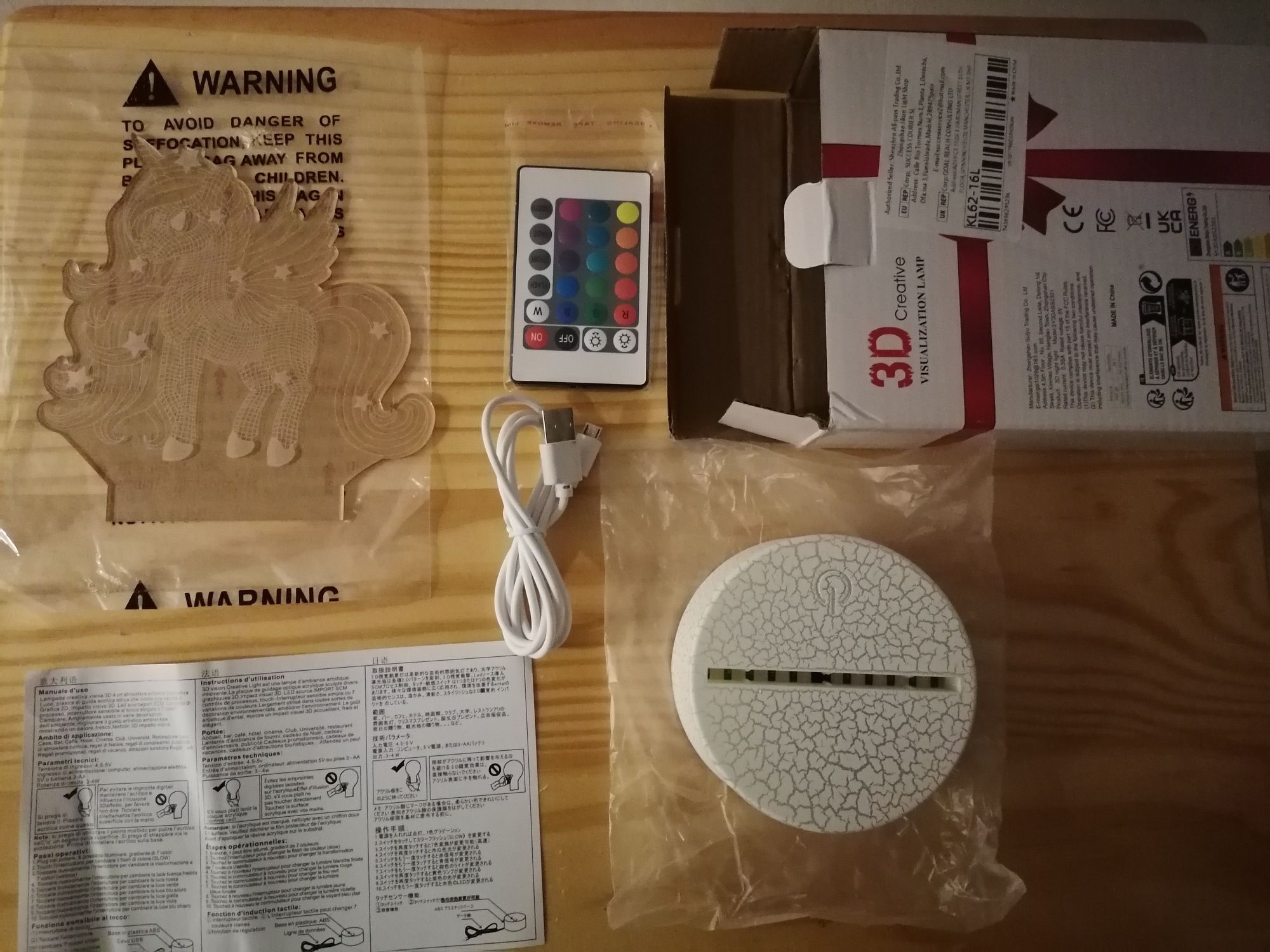 Lampa sau veioza birou, lampa decorativa LED, lampa USB