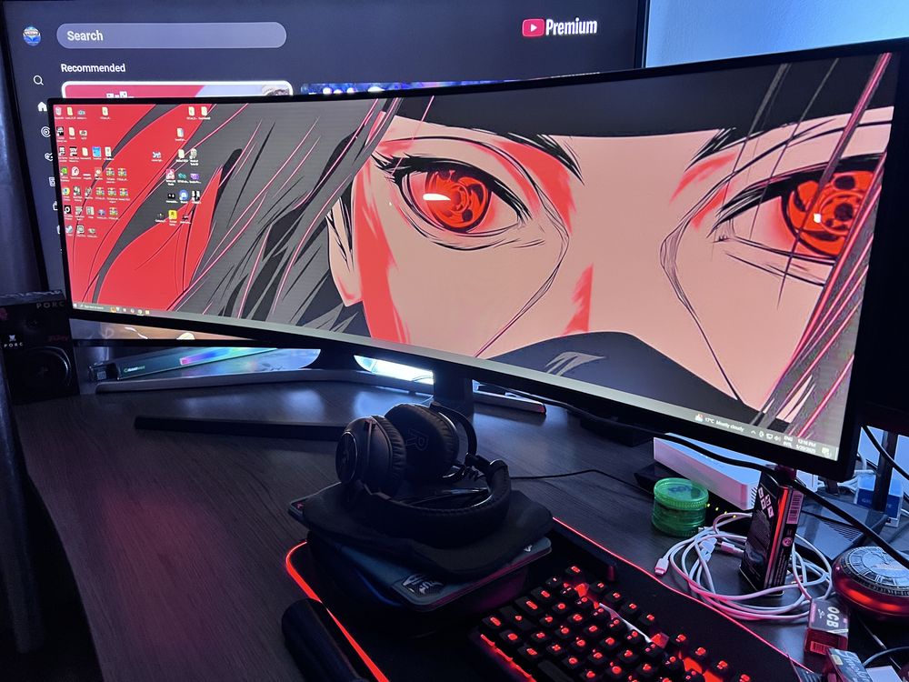 Monitor Ultra Wide Samsung LC49J890DKUXEN – 49”, 144Hz, QHD, USB-C