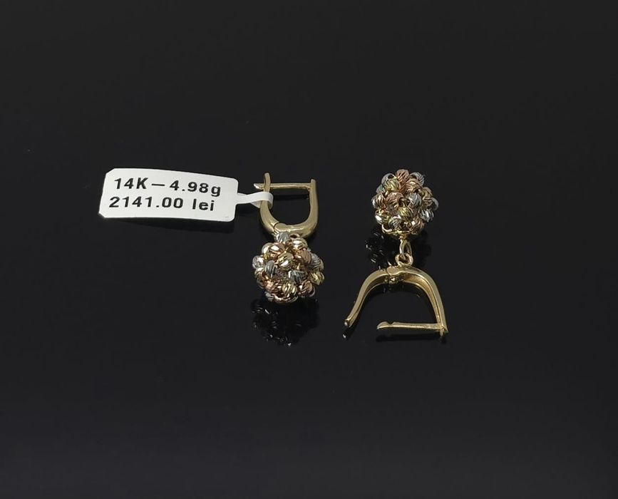 Cercei aur 14k 4.98gr