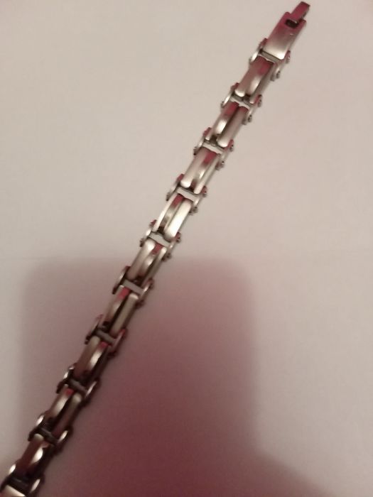 Ghiul bărbătesc, inel și brățară de inox