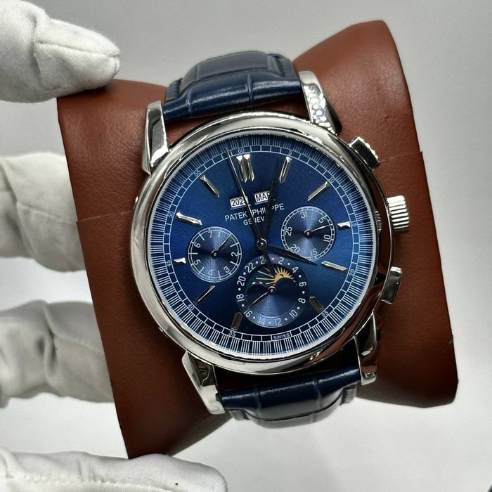 ceas patek philippe perpetual calendar blue