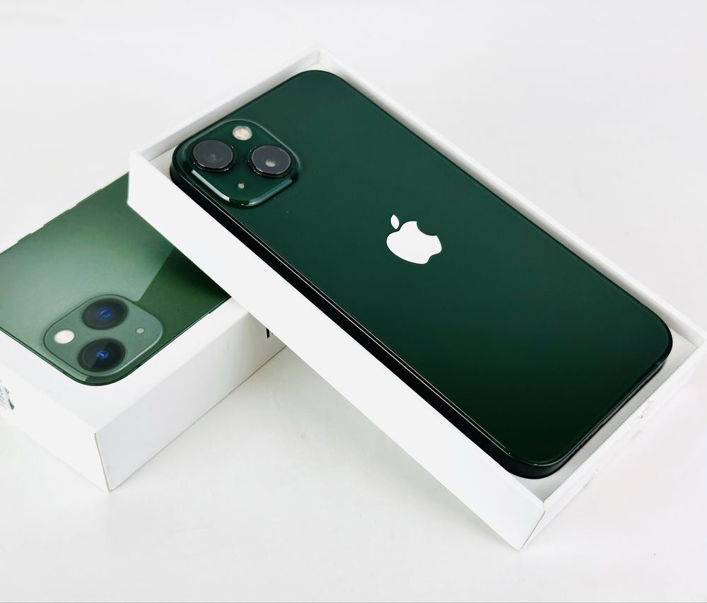 Apple iPhone 13 128GB Green Отличен! Гаранция!