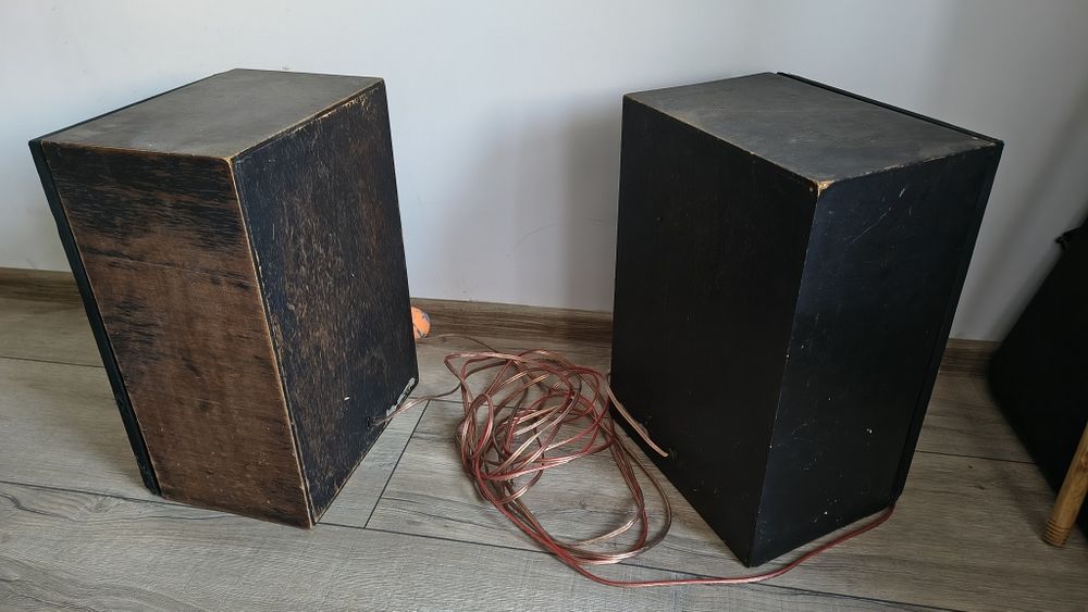 Boxe 4 ohm, 50w RMS - lemn de cireș
