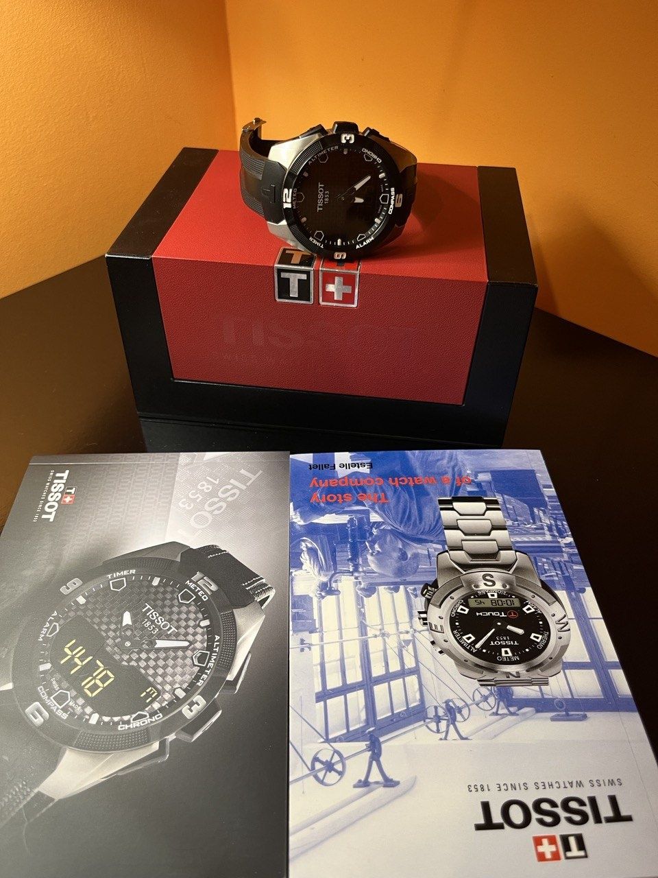 Мъжки часовник Tissot T-Touch Solar Tony Parker