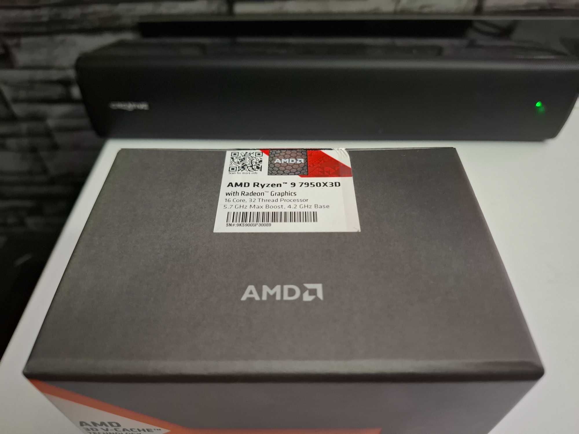 Чисто нов процесор: AMD Ryzen™ 9 7950X3D 16C/32T (4.2GHz/5.7GHz Boost)