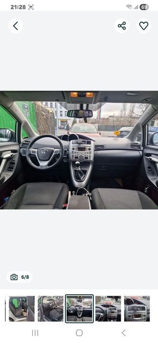 Vând toyota verso 2.0, 2010