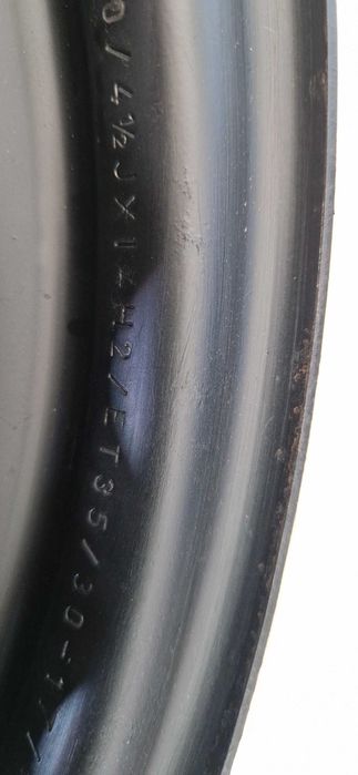 Железни джанти 14" TOYOTA AYGO 4x100
