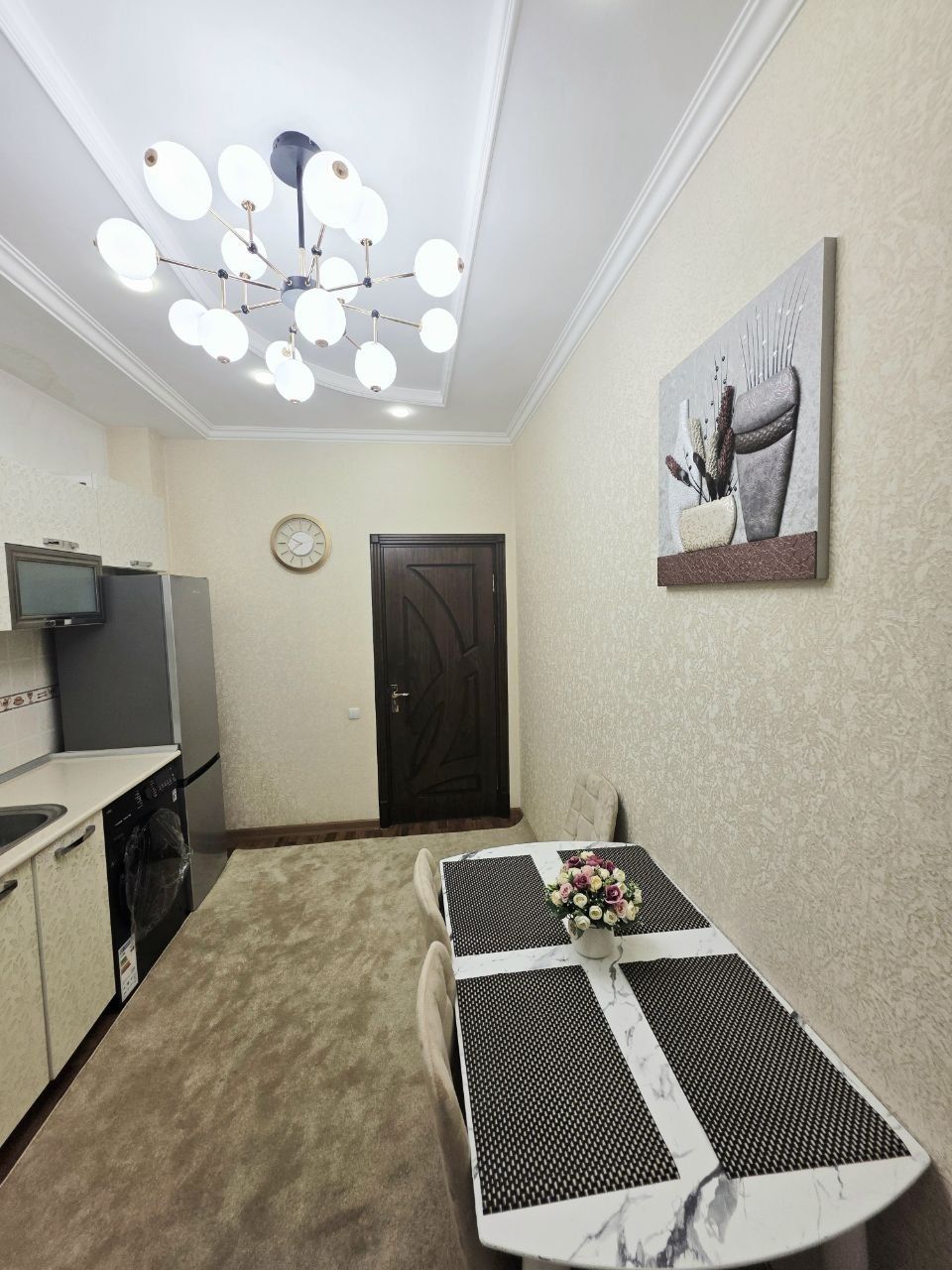 * НОВОСТРОЙКА МЕТРО НОВЗА 1/1/4 Чиланзар 3 квартал МЕБ+ТЕХ
