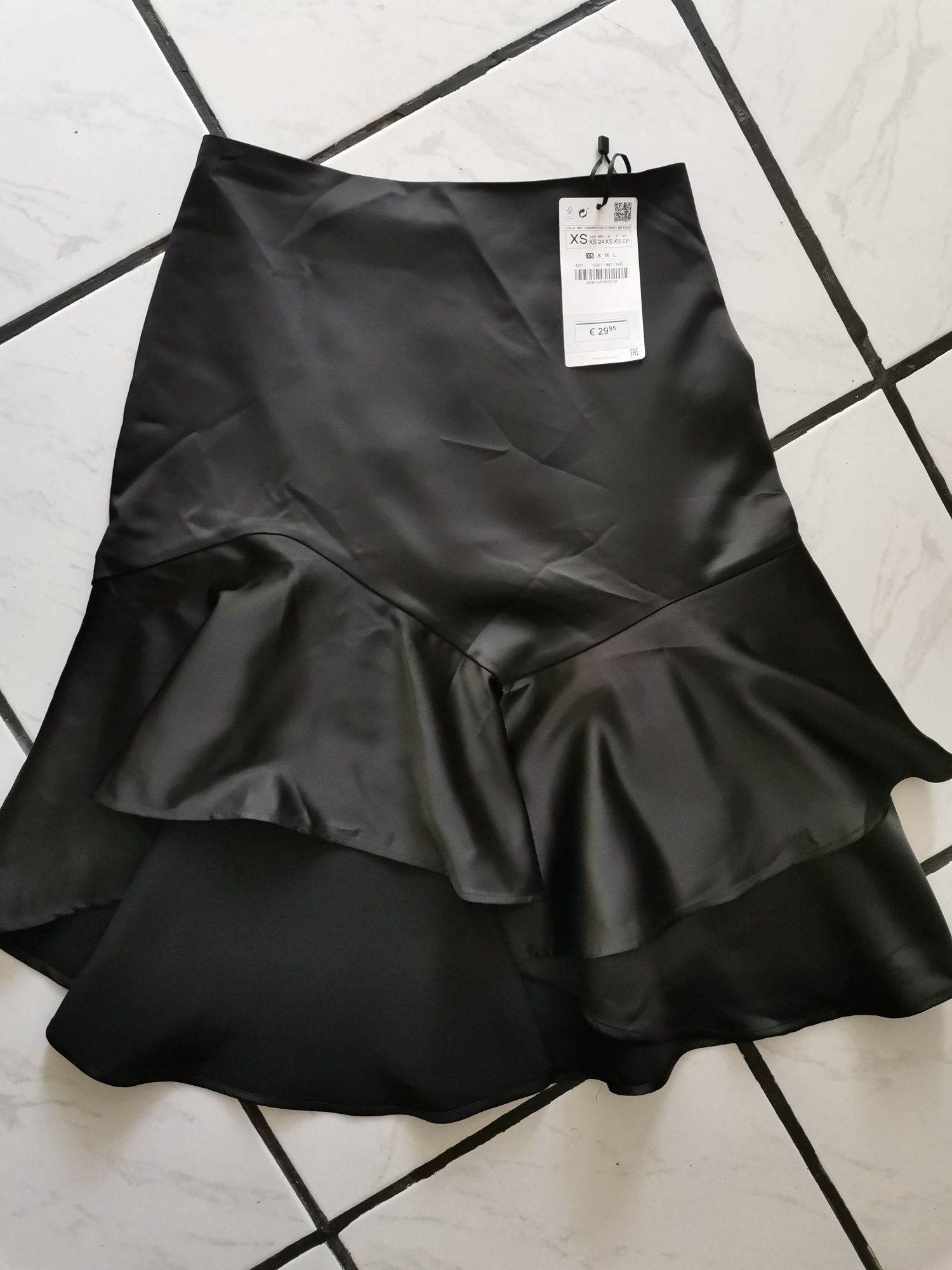 Дамска, черна пола Zara