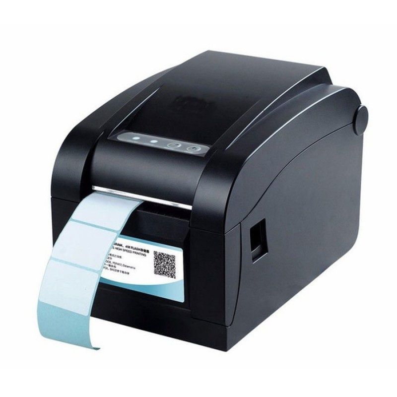 Принтер этикеток чеков 2 в 1 Xprinter XP-350B POS термопринтер чековый