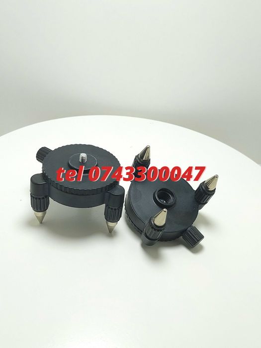 Suport Rotativ Cu Gheare Pentru Nivela Laser 360 Grade  Trepied Mic