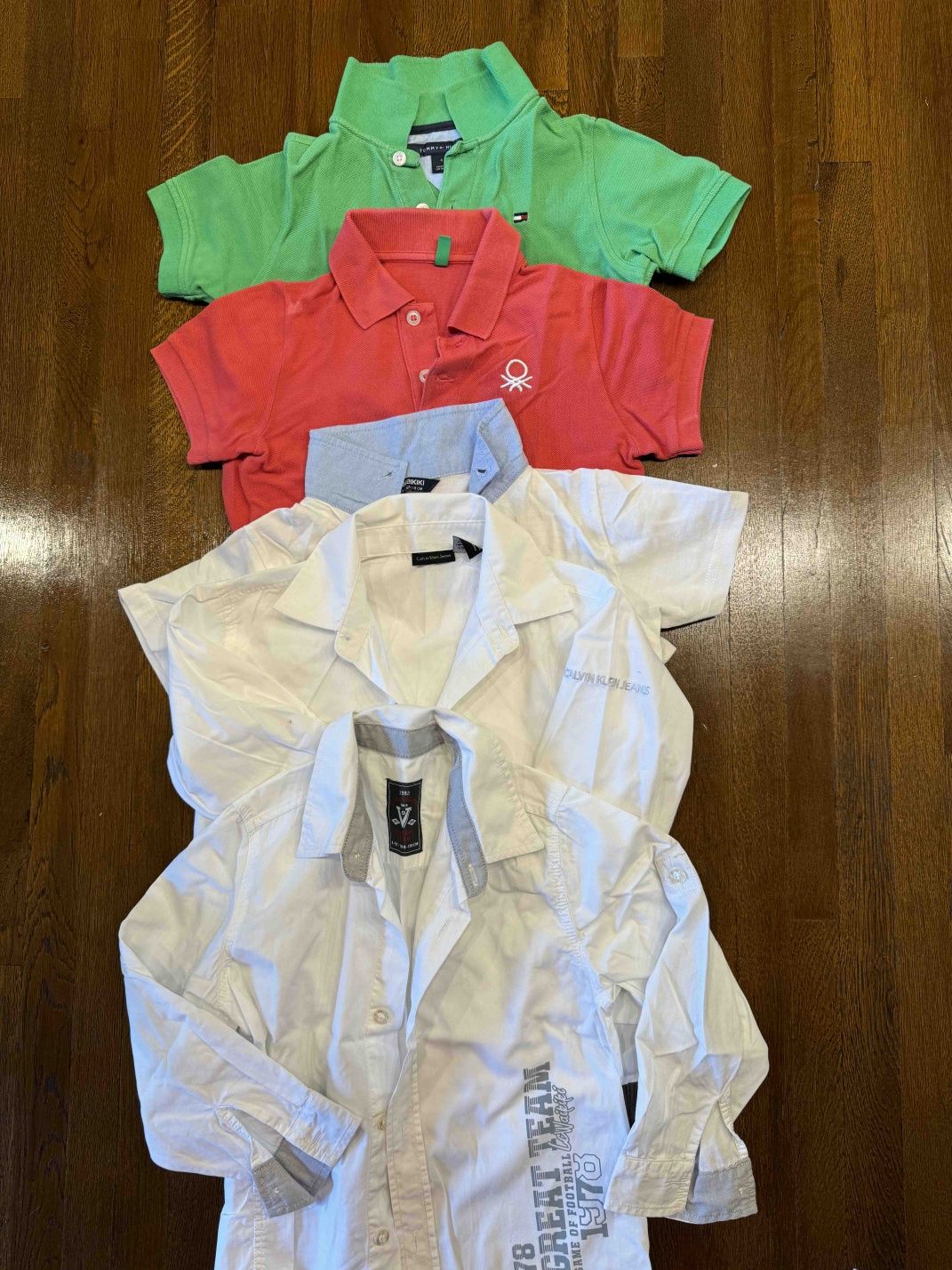 Маркови дрехи за момче 5год. Nike, Benetton, Adidas, Zara, Tommy, Polo