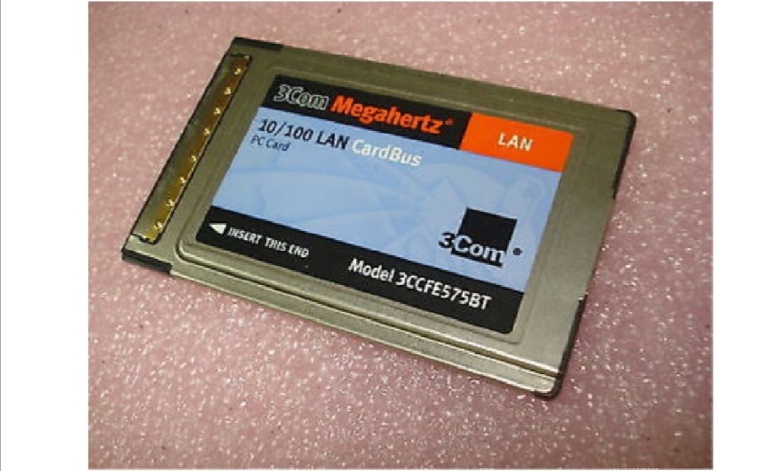 3Com мегагерц 10/100 LAN CardBus PC Card модель 3 ccfe 575BT