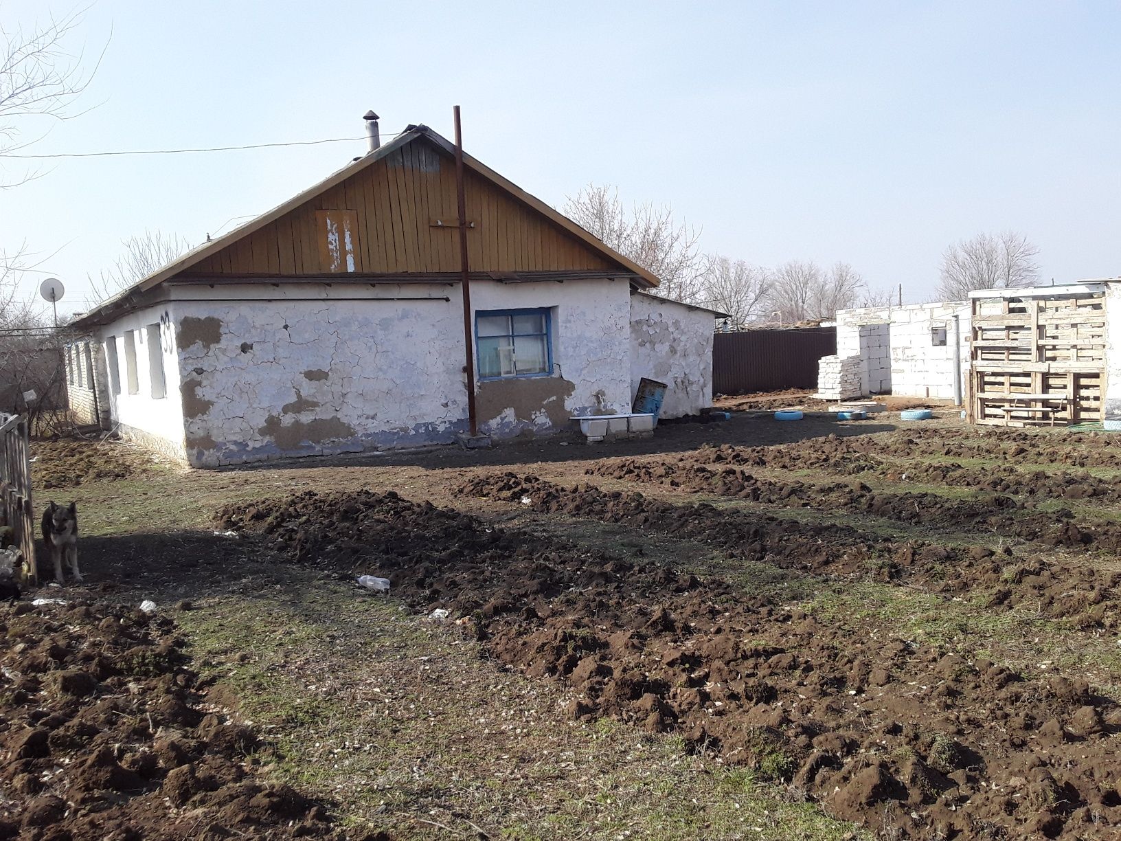 Газифицированный дом не далеко от Уральска удобно для разведения скота