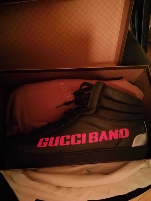 Vand Gucci Ace Band High-top Sneaker !
