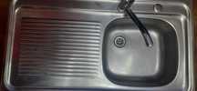 Chiuveta din Inox, cu Picurator pe Dreapta