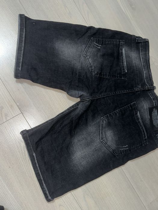 Къси черни дънки-размер 54