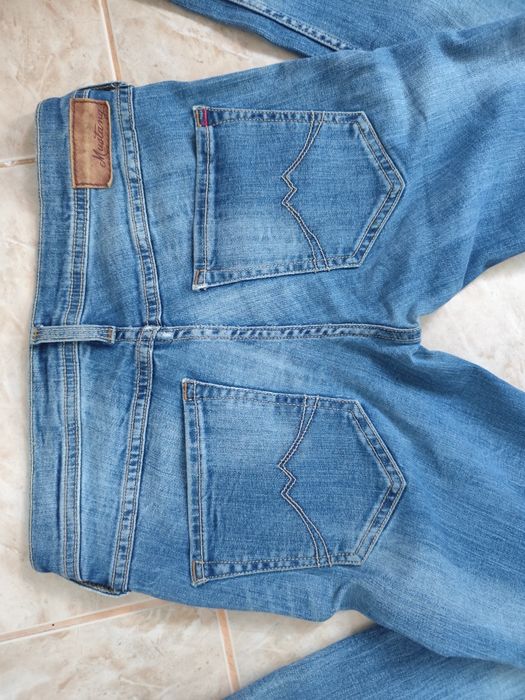 Blugi Mustang - low ruse - S - talie elastica 76->88 cm