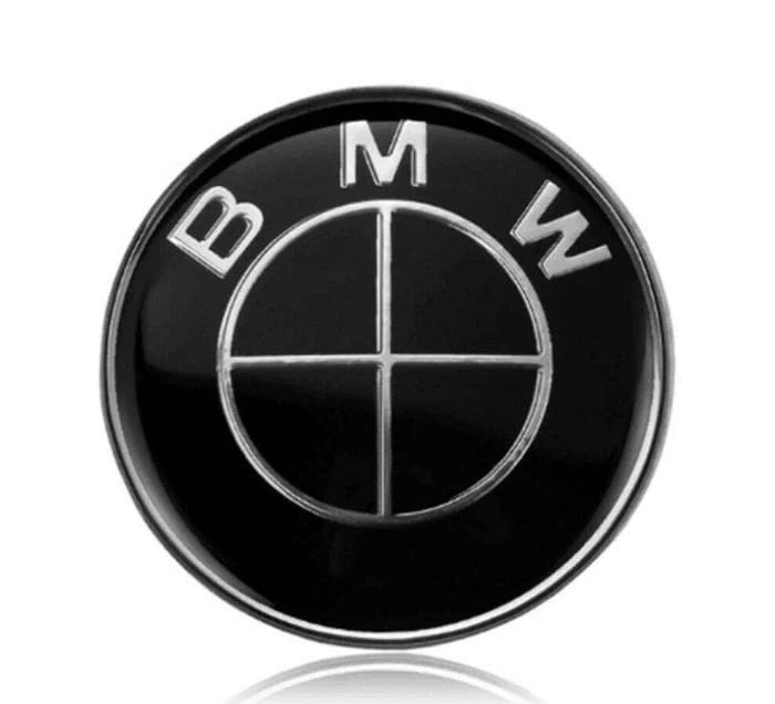 Embleme BMW Seria 1/3/5/7 Negru Total sau Alb/Negru