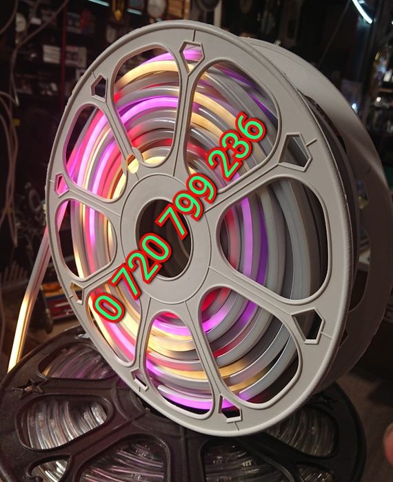 Rola banda flexibila LED Neon RGB 20 m