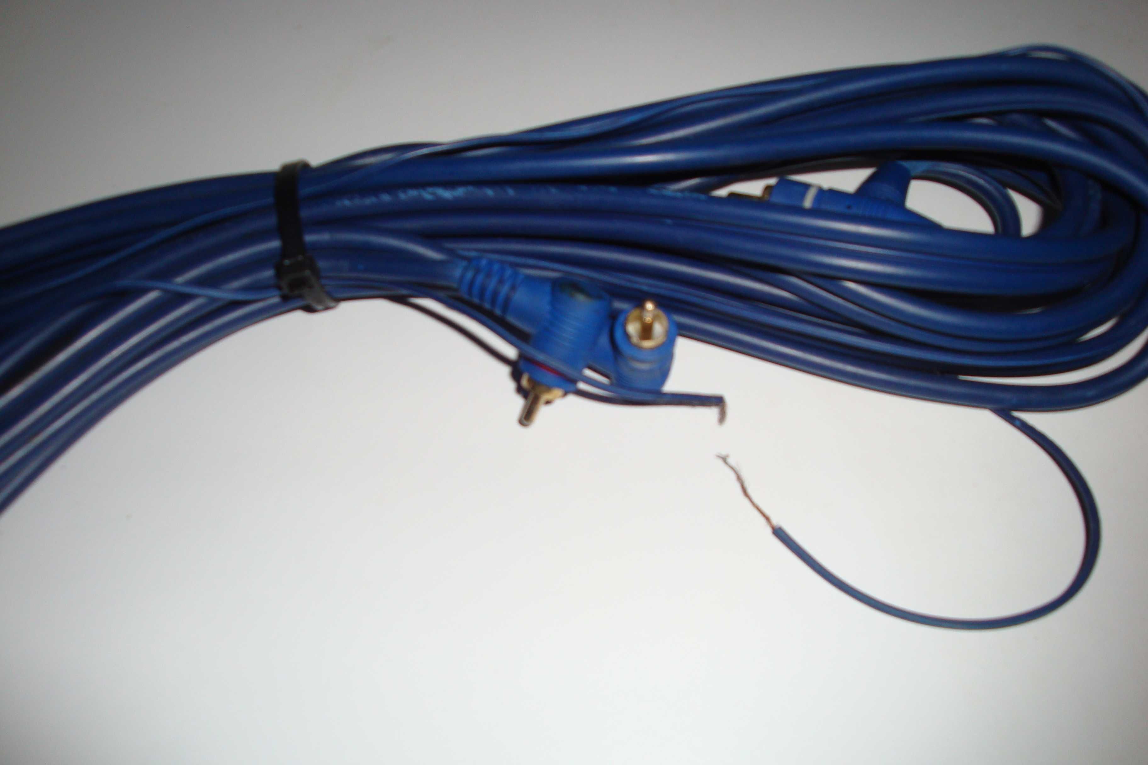 cablu semnal audio pentru amplificator auto rca 5m cu remote
