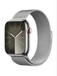 Apple Watch 9, GPS CELLULAR, Carcasa Silver Stainless