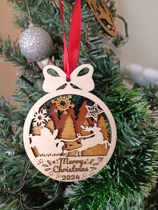 Коледни подаръци - лазерно гравирани