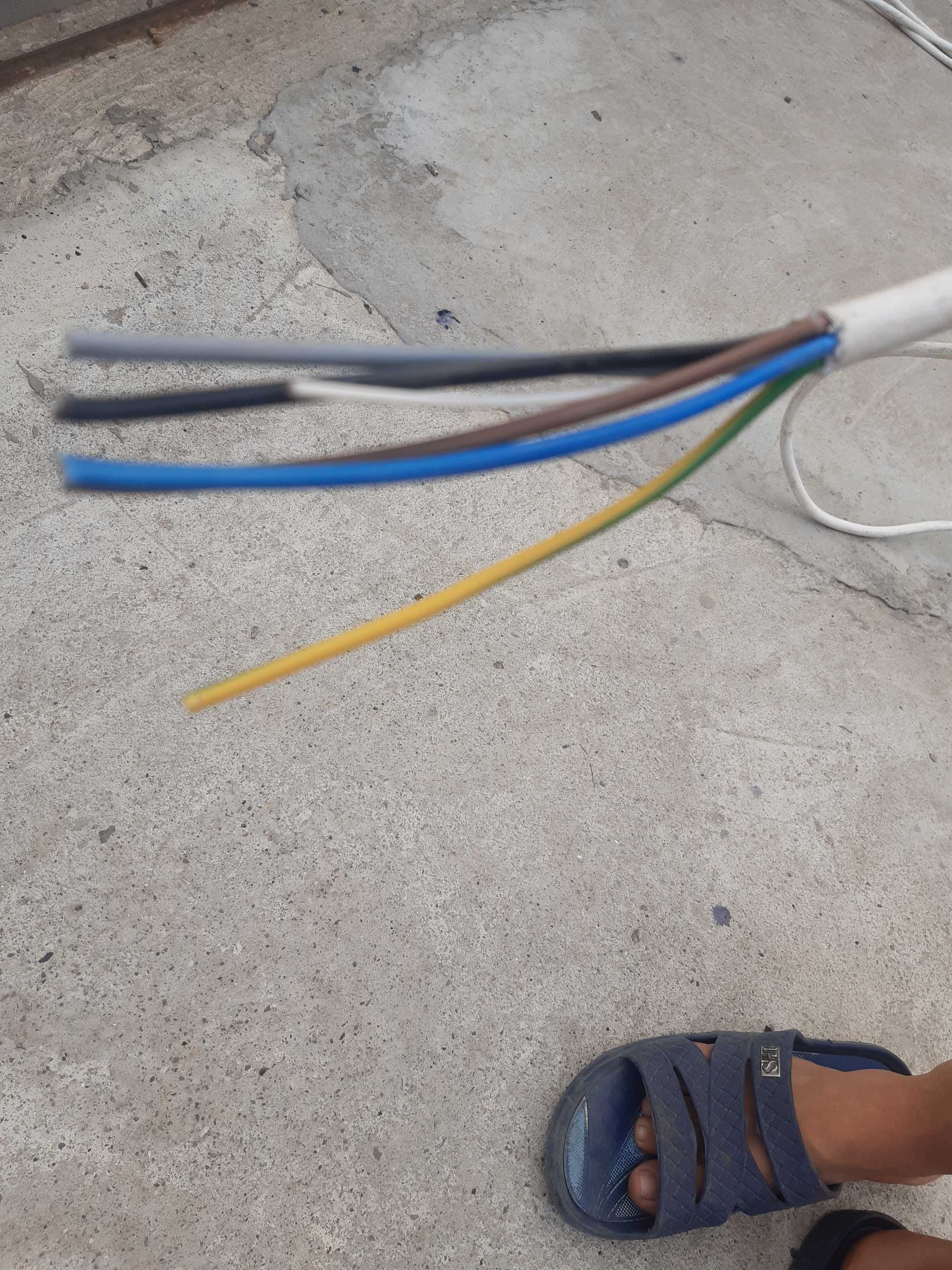 Cablu electric 5 x 2,5 mm