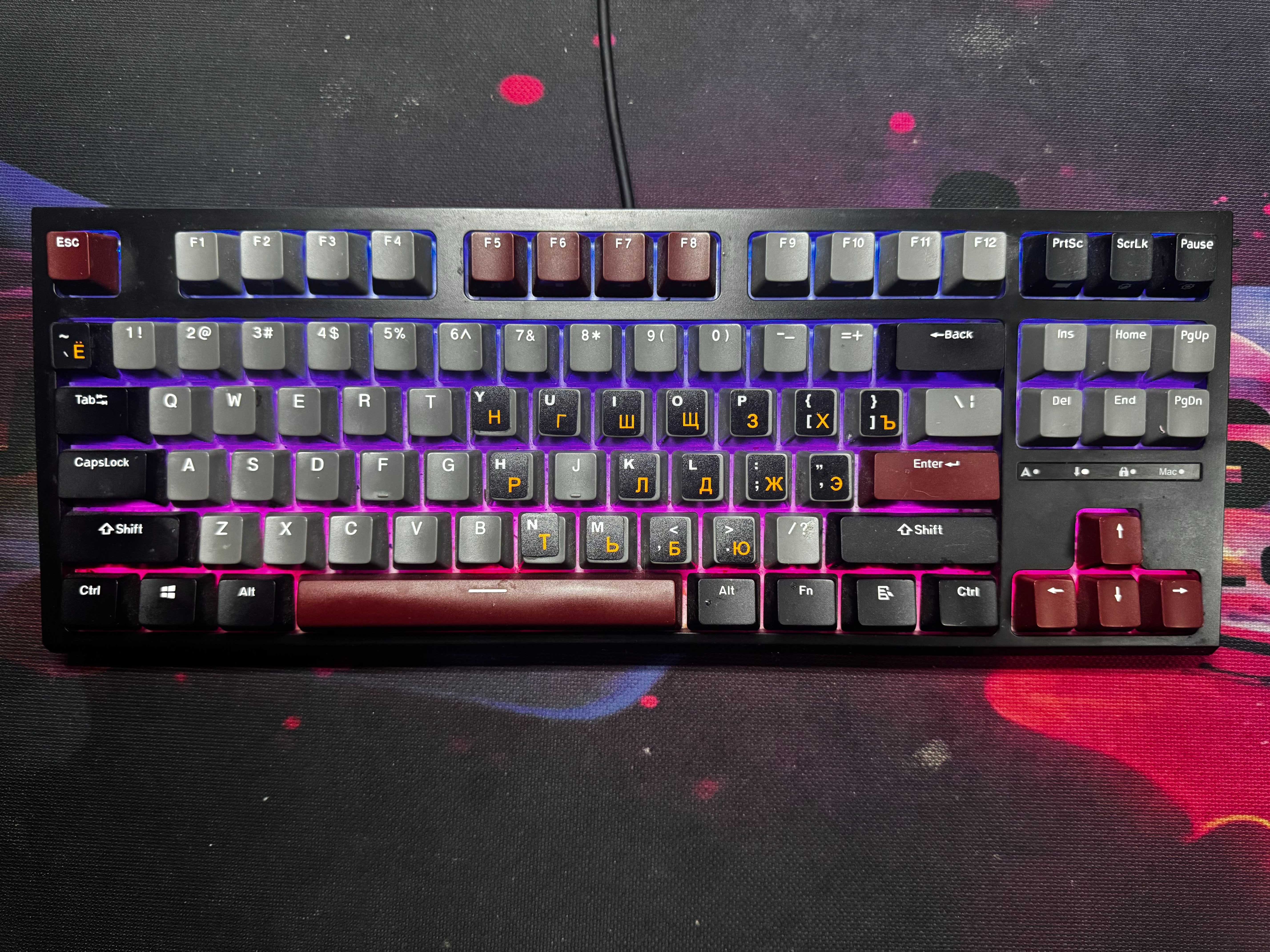 Механическая клавиатура и мышь Logitech G102 LIGHTSYNC Black!