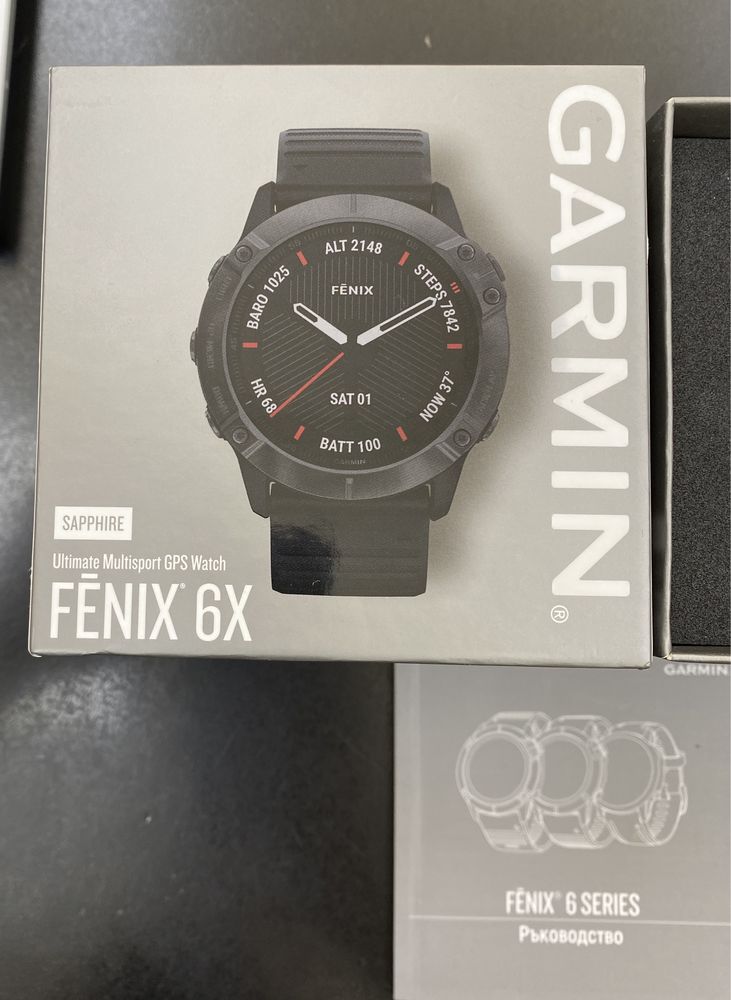 Garmin Fenix 6X Sapphire