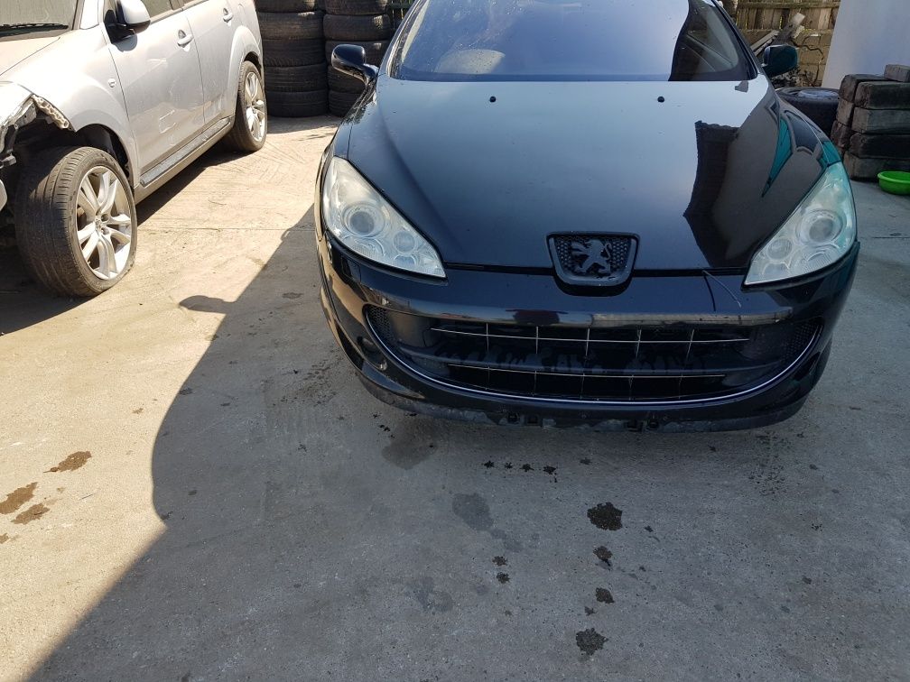 Capotã fațã, completă Peugeot 407 coupe