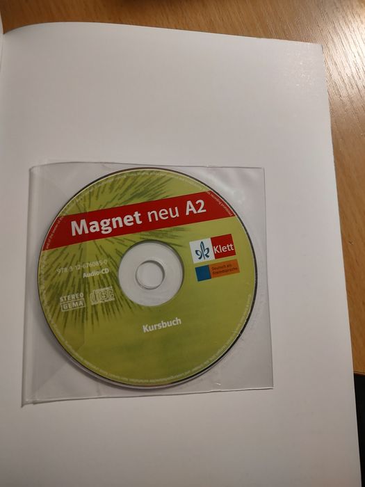 Cărți germana începători - Magnet neu A2(curs+caiet de exerciții) + CD