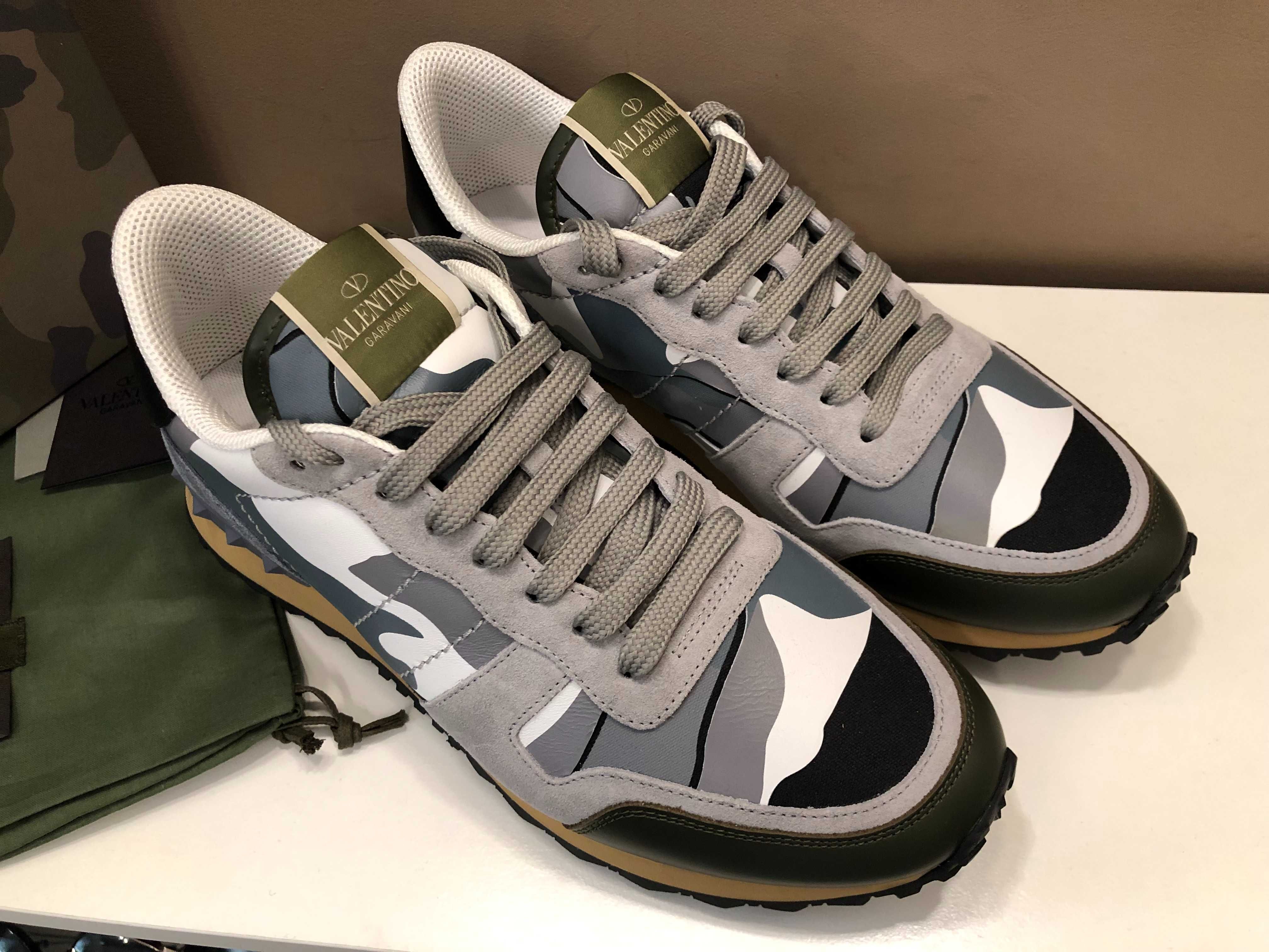 Valentino Garavani sneakers 42 autentici, full box, retail 580 euro