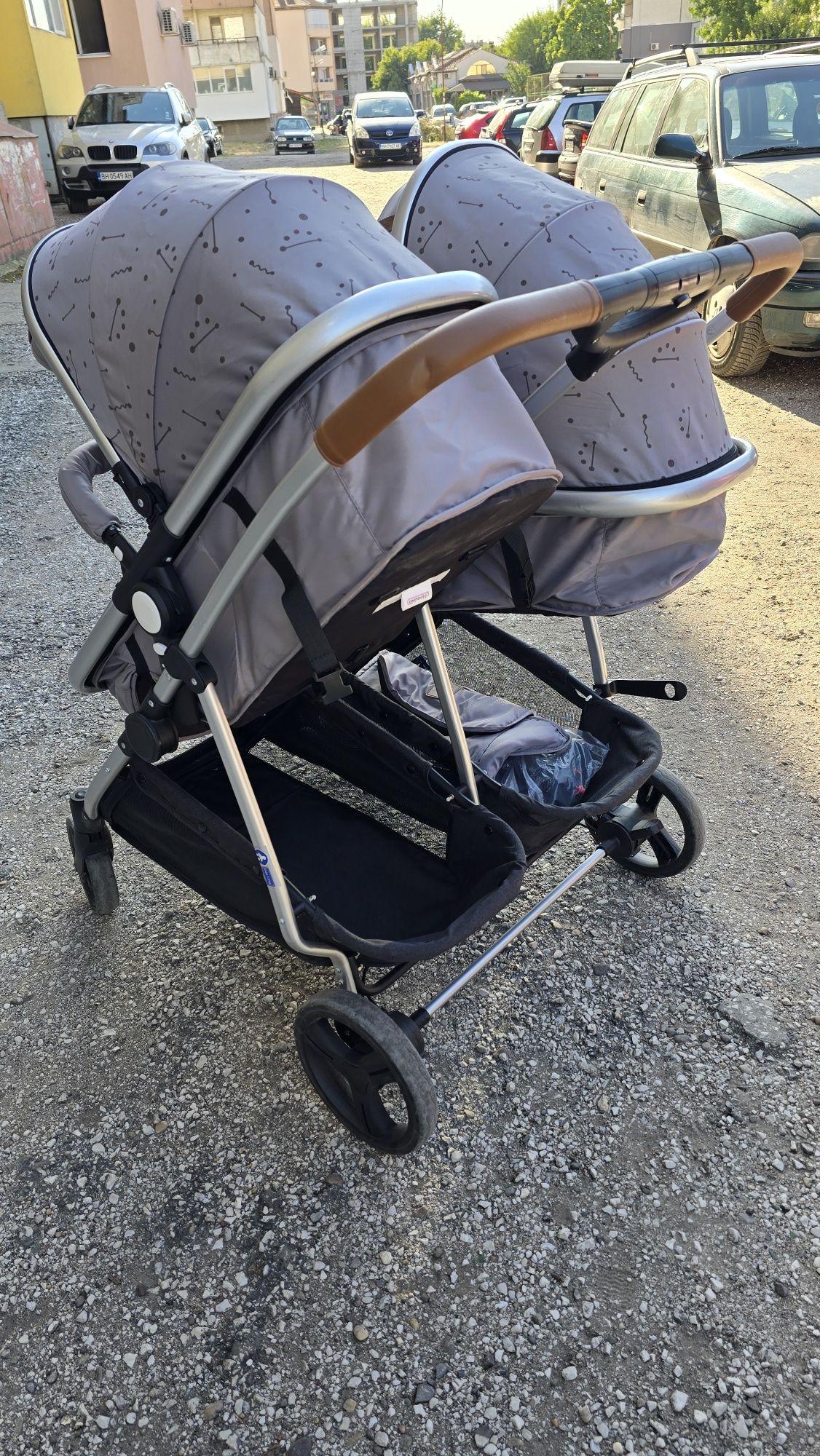 Chipolino Duo Smart Количка за близнаци