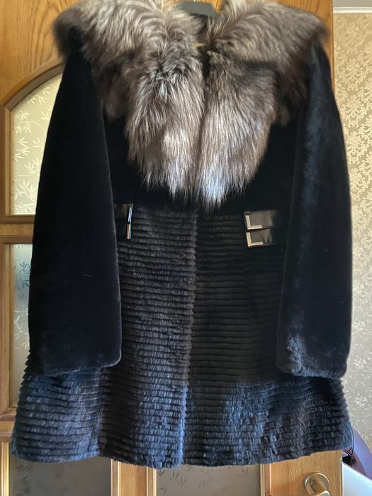 Haina din blana de nurca Black Dimond