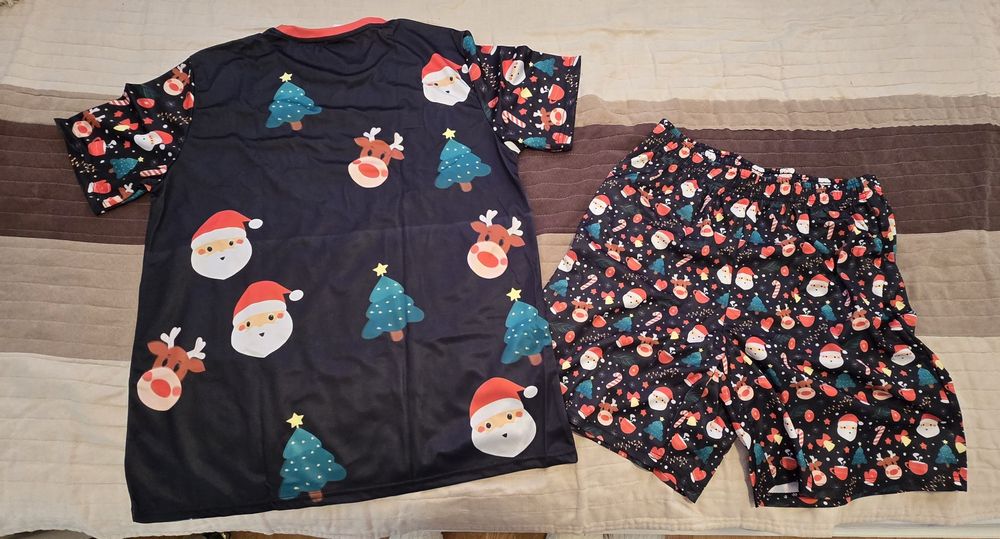 Set pijamale Crăciun bărbați - mărime L