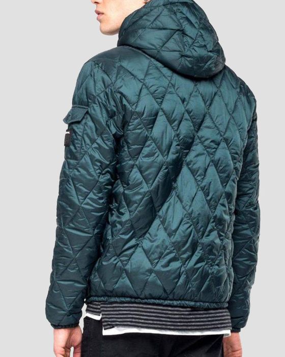 Geaca Replay Forest Green HOODED