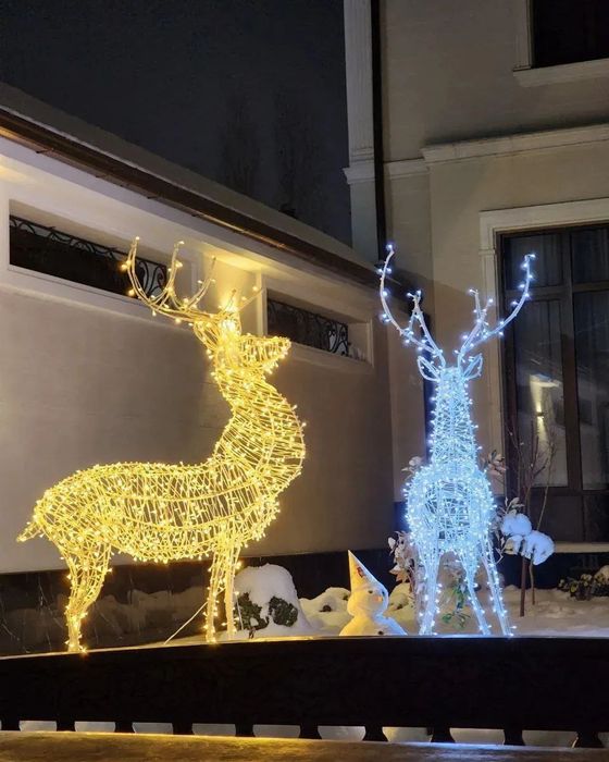 Янги йил Безаги Каркас Кийк Герляндали