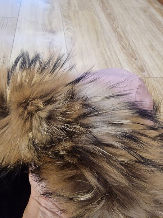 Детско яке с естествен пух