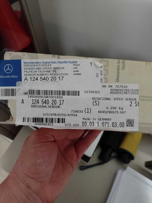 Senzor de viteza ABS  Mercedes