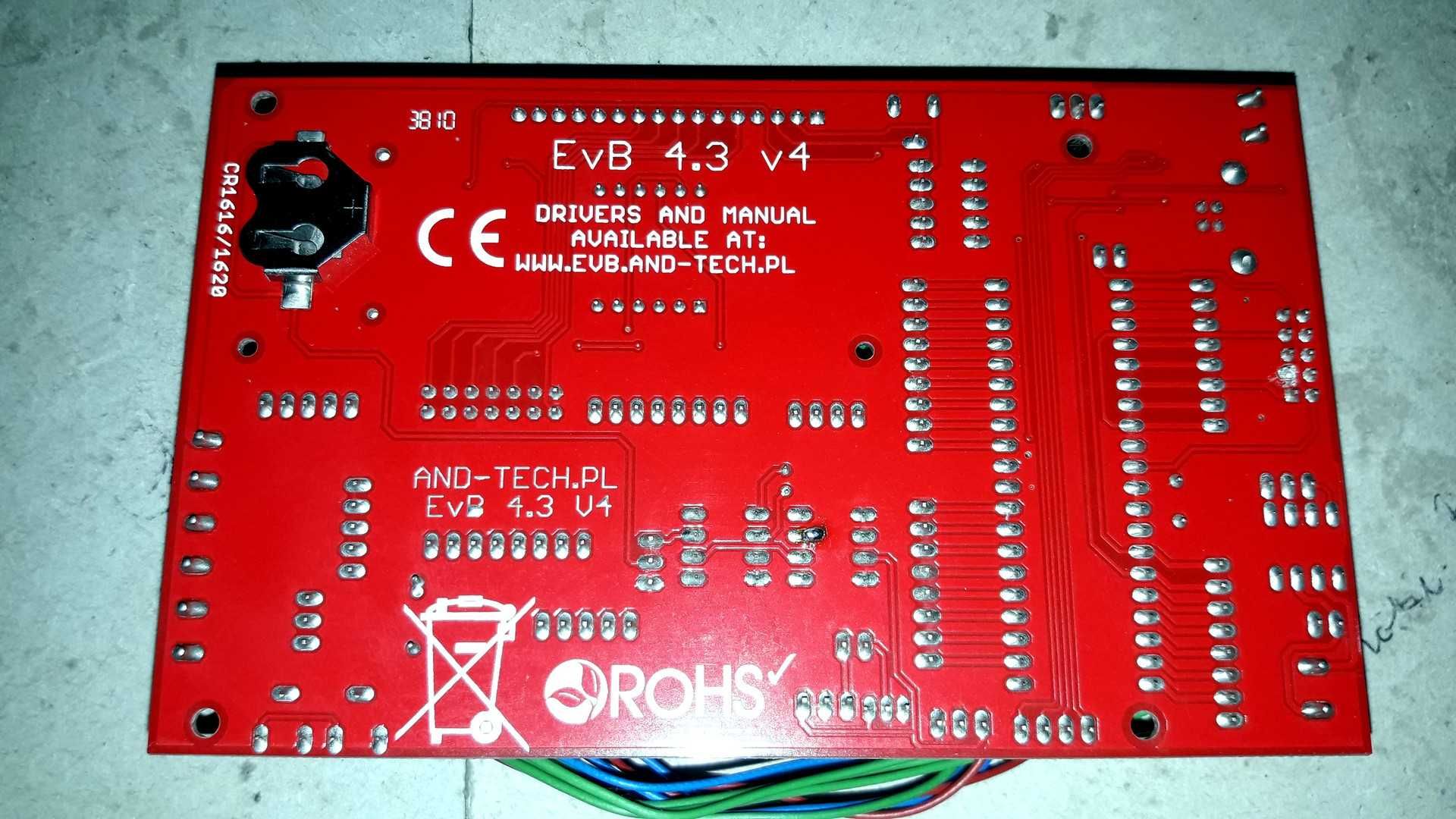 Placa de dezvoltare (kit) EVB4.3 ATMEL de la AND-TECH.PL