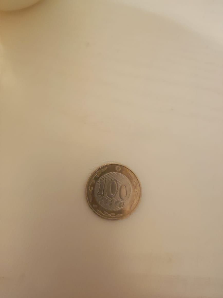 Монета 100 тенге юбилейный