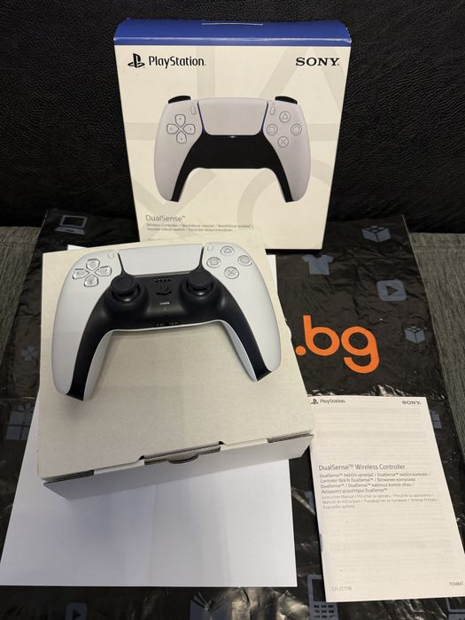 PS5 Sony Play Station 5 Joystick Контролер Гаранция Ozone 2024 White