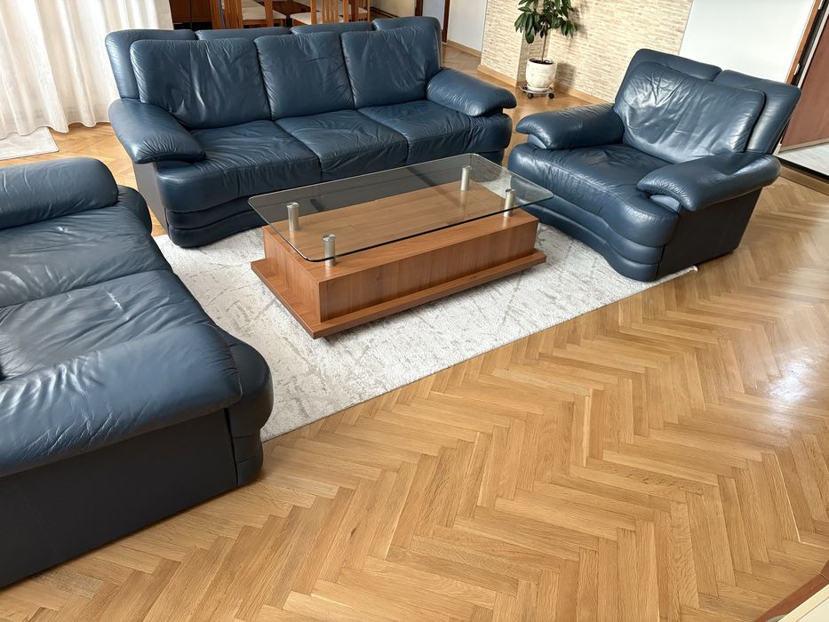 Кожена холна гарнитура