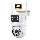 Camera de Supraveghere WIFI de Exterior 6MP cu doua lentile,