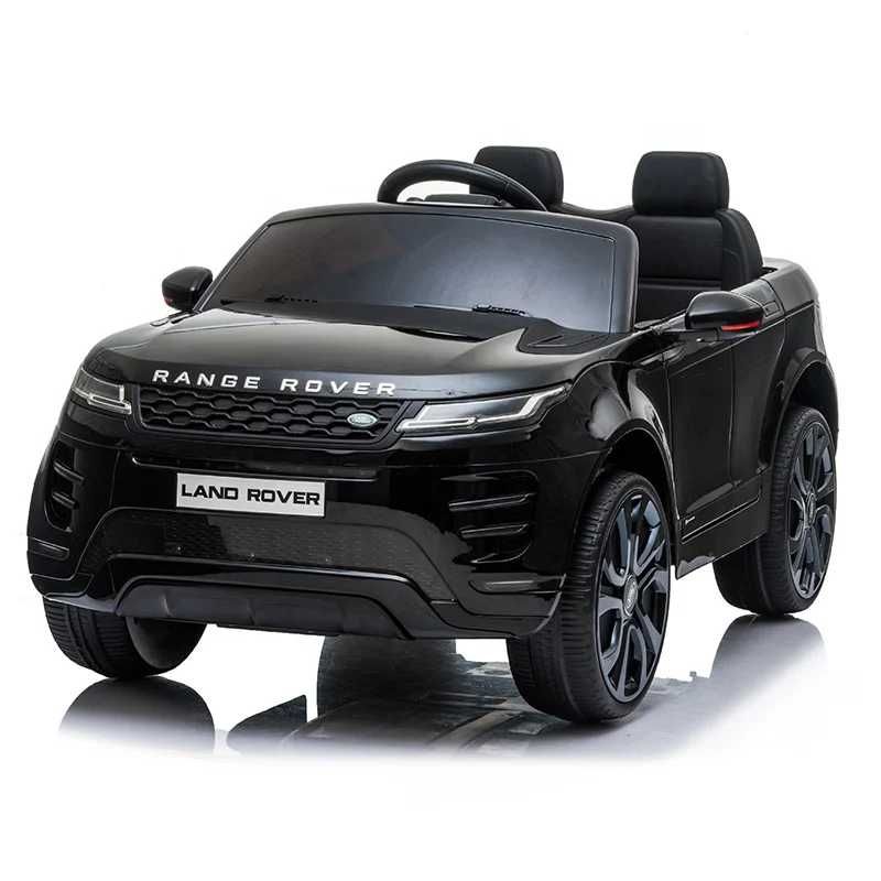 Masinuta electrica Range Rover, 4x4, 140W-12V, roti moi, scaun tapitat